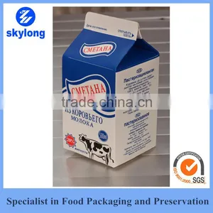 Gable Top Milk Carton Paperboard Packaging thumbnail-1