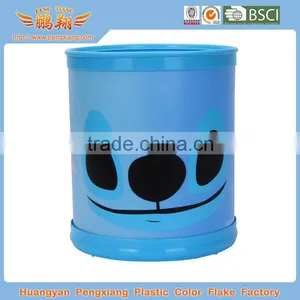 Novelty Plastic Dustbin/ Trash Can/ Plastic Colorful Waste Bin thumbnail-2