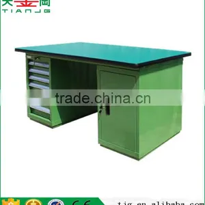 China TJG Heavy Duty Mobile Workshop Vise Benches On Rollers thumbnail-5
