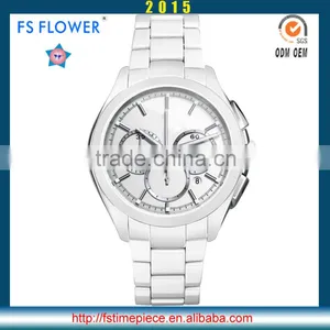 FS FLOWER - Chronograph Movement Watch VD53 Mens Watch Ceramic thumbnail-1