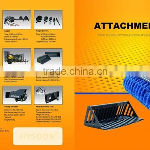 CE Approved Chinese Hysoon Mini Loader Attachments thumbnail-3