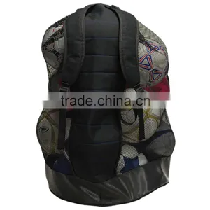 AGORA 12-15 Soccer Balls Heavy Duty Mesh Ball Carrier Bag thumbnail-2