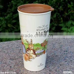 450Ml/600ml BPA Free Plastic Juice Tumbler for Promtion thumbnail-3