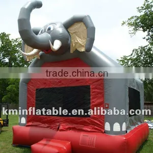 Elephant Inflatable Bouncer thumbnail-1