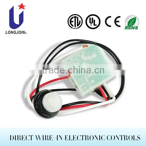 Relay Switch Photoelectric Switch Wire-in Streetlight Photo Control Photocell With Extended Sensor thumbnail-1