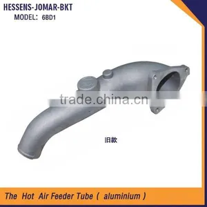 Low Price Excavator Parts Hose Turbocharger Air Feeder Tube 6BD1 thumbnail-1