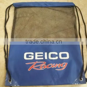 Drawstring Bag Custom Mesh Drawstring thumbnail-4