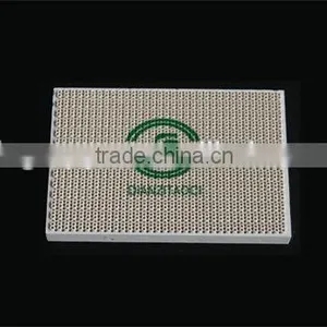 Various Size Gas Infrared Cordierite Ceramic Plagues for Gas Furner&Oven, Customized Ceramic Red Plate 131x87 thumbnail-1