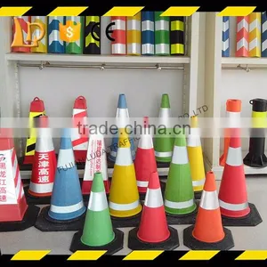 Traffic Safety Synthetic Rubber Humps in the Road Sign Made in China thumbnail-1