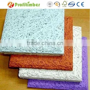 Fireproof and Sound Absorbing Interior Wood Wool Acoustic Panel thumbnail-3