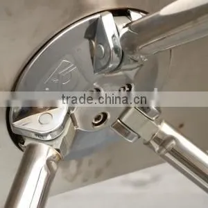 Factory Price RFID Access Control Automatic Tripod Turnstile.Turnstile Supplier Electric Fingerprint Automatic Tripod Turnstile thumbnail-2