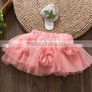 Baby Cute Flower Lace Tutu Dress Fancy Elegant Lace Tutu Dress thumbnail-5