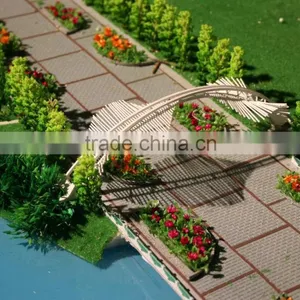 Sea Island Planning Miniature Scale Building Model thumbnail-3