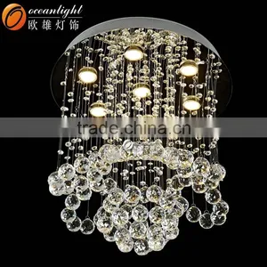 Stair Chandelier,modern Crystal Round Chandelier OM88574-80 50 thumbnail-5
