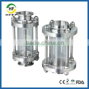 HF6A003 DN65 2.5 Inch Sanitary Stainless Steel Weld Glass Tube Sight Glass thumbnail-1