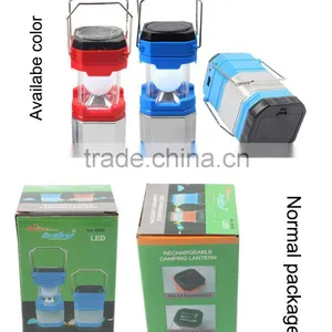 Solar Power Rechargeable LED Camping Lantern thumbnail-2