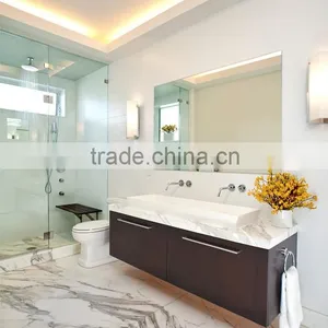 Modular European Style Wood Rotating Bathroom Mirror Cabinet thumbnail-4
