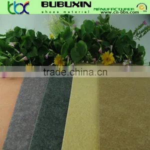 1.0mm Non-woven Fabric Imitation Leather for Shoe Lining thumbnail-1