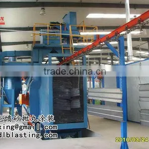 Overhead Conveyor Suspended Chain Type Shot Blasting Machine SXQ386-8 To Blast Welding Parts thumbnail-4