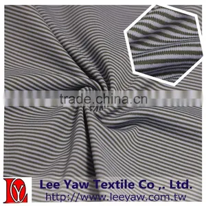 92% Nylon 66 Full Dull Tactel 8% Spandex Yarn Dyed Stripe Jersey Fabric With UV-cut Softer for Garment thumbnail-2