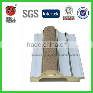 3D Leather Wall Panel-Faux Leather Moulding thumbnail-2