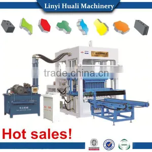 Automatic Hollow Block Making Machine Type QT4-15 Concrete Brick Raw Material Concrete Blocks Making Machine Price thumbnail-2