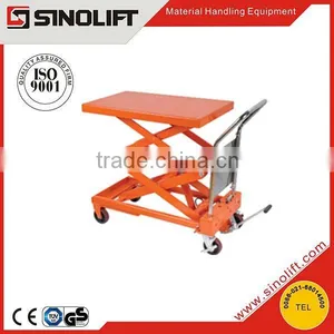 Sinolift CYTS350C Manual Hydraulic Hand Table Truck 350kg thumbnail-1
