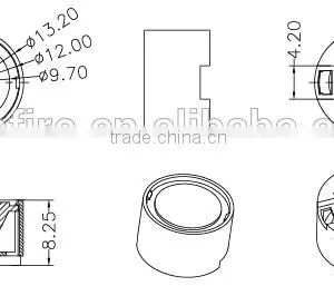 Infrared Lens for Imitation Lumens LED Lens for Led Light thumbnail-4