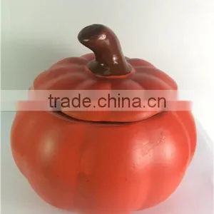 Halloween Terracotta Planter Ceramic Pumpkin Flower Pot thumbnail-2