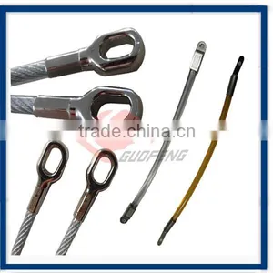 Steel Cable With O Shape Big Terminal for Security Use thumbnail-1