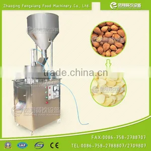 Adjustable Stainless Steel Automatic Nuts Almond Peanuts Slicer Slicing Machine thumbnail-1