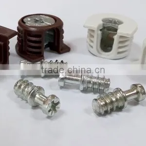 Furniture Hardware Plastic Screw Shelf Support thumbnail-3