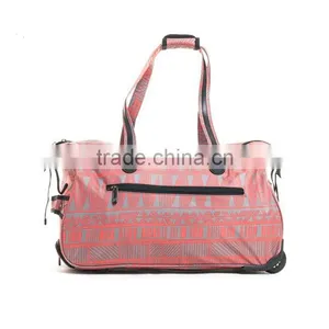 21 Inch 2 Wheeled Carry-on Duffel Wholesale Trolley Bag thumbnail-2
