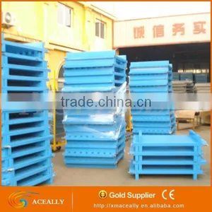 Galvanized Steel Pallet Rack Heavy Duty Capacity Pallet Metal Pallets With Side thumbnail-3