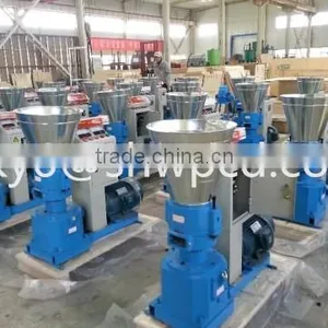 Flat Die Wood Sawdust Animal Feed Pellet Machine thumbnail-3
