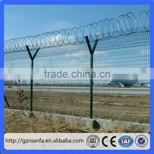 Security Prison Jail Fence With Razor Barbed Wire/concertina Razor Wire(Guangzhou Factory) thumbnail-2