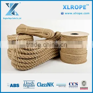 XLROPE Natural Rope 3 Strand 12mm Jute Rope thumbnail-2