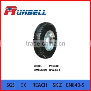Small Pneumatic Rubber Wheels thumbnail-1