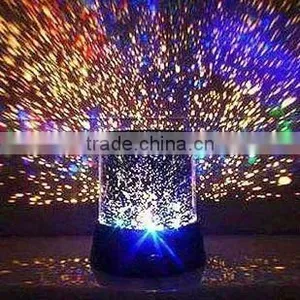 2014 NEW Children Kid Baby Care Star Illuminate LED Light Projector Projecting Light Lamp thumbnail-1