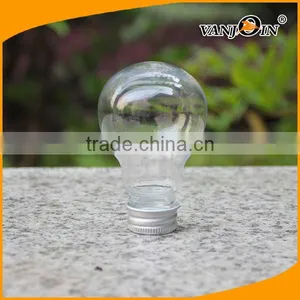 80ml Small Light Bulb PET Bottle With Metal Cap thumbnail-2