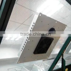 Latest Technology 15W/12V DC Solar Thermostatic Ventilator Greenhouse Outdoor Fans thumbnail-2