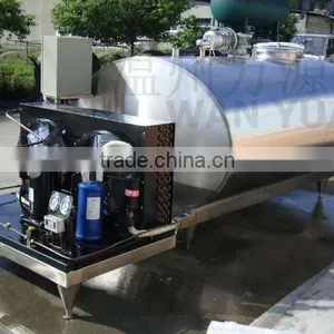 Large Refrigerated Bulk Milk Tank Milk Cooling Storage Tank thumbnail-1