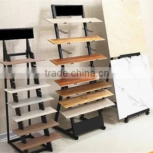 Multi-Tier Flooring Metal Tile Display Rack thumbnail-4