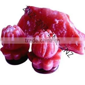 Hand Crafted Lotus Himalayan Rock Salt Lamps thumbnail-1
