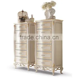 Luxury Antique 6 Drawers Cabinet, French Style Cabinet thumbnail-1