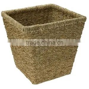 Rectangle Seagrass Waste Basket thumbnail-1