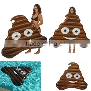 2016 New Custom Emoji Inflatable Beach Plastic Pool Float thumbnail-1