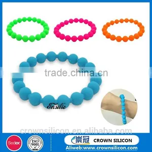 Promotional OEM Sport Silicon Wristband Custom Silicon Bracelet thumbnail-1