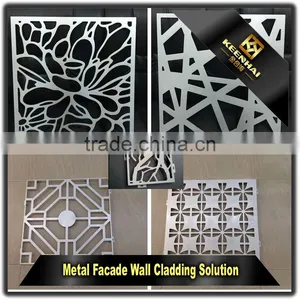 Laser Cutting Exterior Building Facade Panel Aluminum Curtain Wall Profile thumbnail-5
