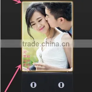 Desktop Private Mode Mobile Power Bank Neon Photo Album Multi-functional Power Bank Factory Direct thumbnail-1